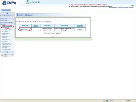 Clique aqui para solicitar substituio de bolsista